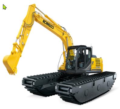 Excavators-Amphibious Marsh
