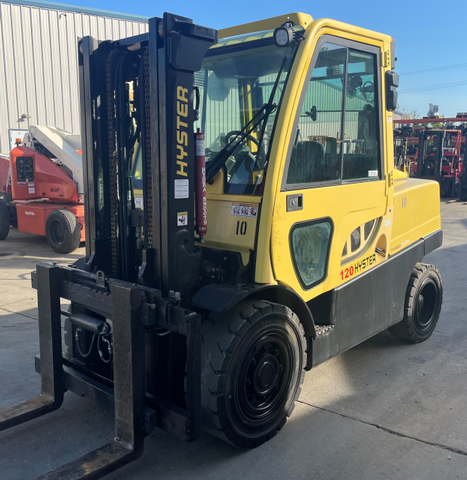 2013 Hyster H120FT, 2 Stage Mast 110"