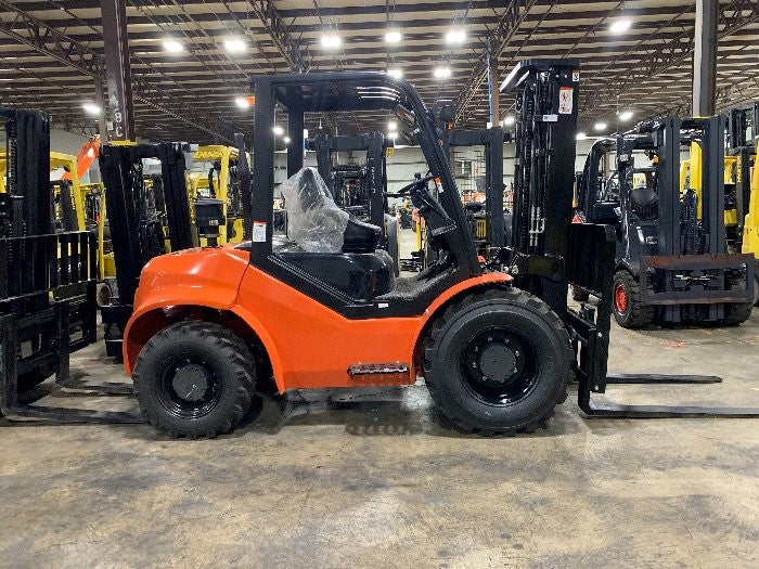 New 2023 Viper RTD25 Diesel Pneumatic Forklift, 4WD, 90"/189" TSU, S/S, 5,500 Lb Capacity